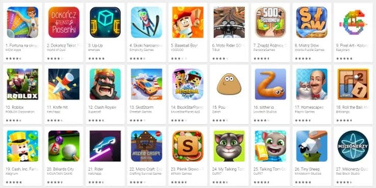 Top 10 najlepszych gier na Androida w 2018 roku