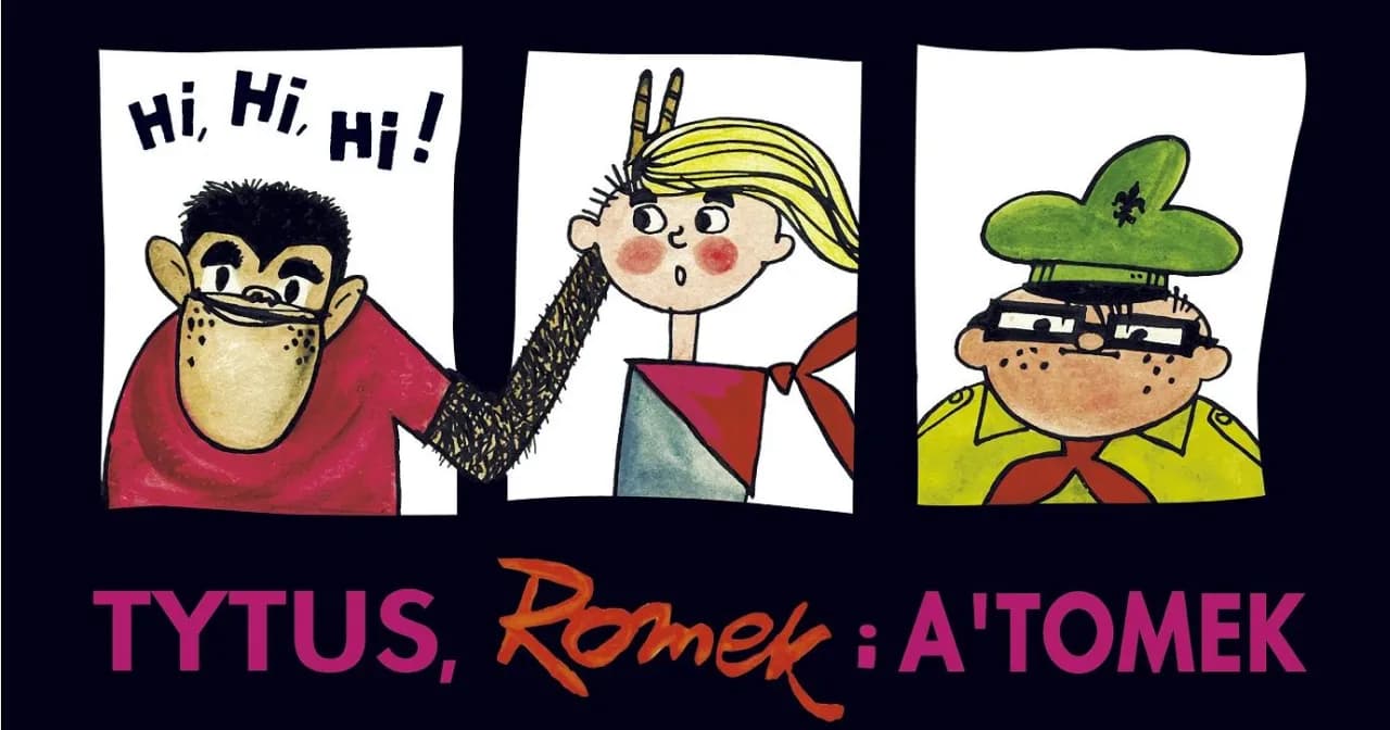 Komiks Tytus, Romek i A'Tomek - najważniejsza seria komiksowa w Polsce