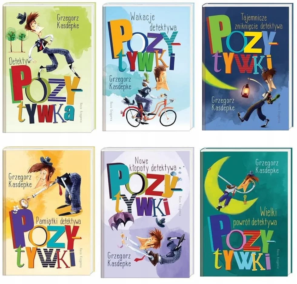 Książki Grzegorza Kasdepke, autora Detektywa Pozytywki i Przygody Koziołka Matołka | Kup online