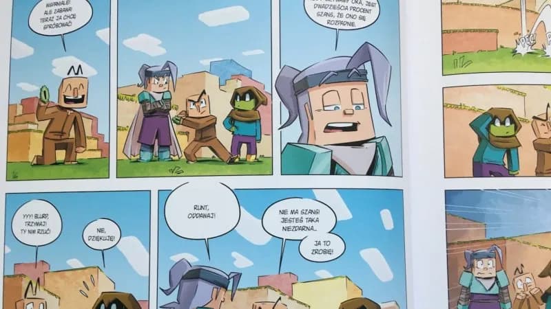 Najlepsze komiksy Minecraft - podróż do świata pełnego przygód