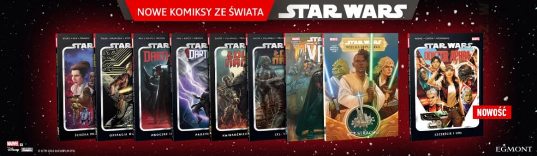 Star Wars komiks - najpopularniejsze serie i gdzie je znaleźć w Polsce