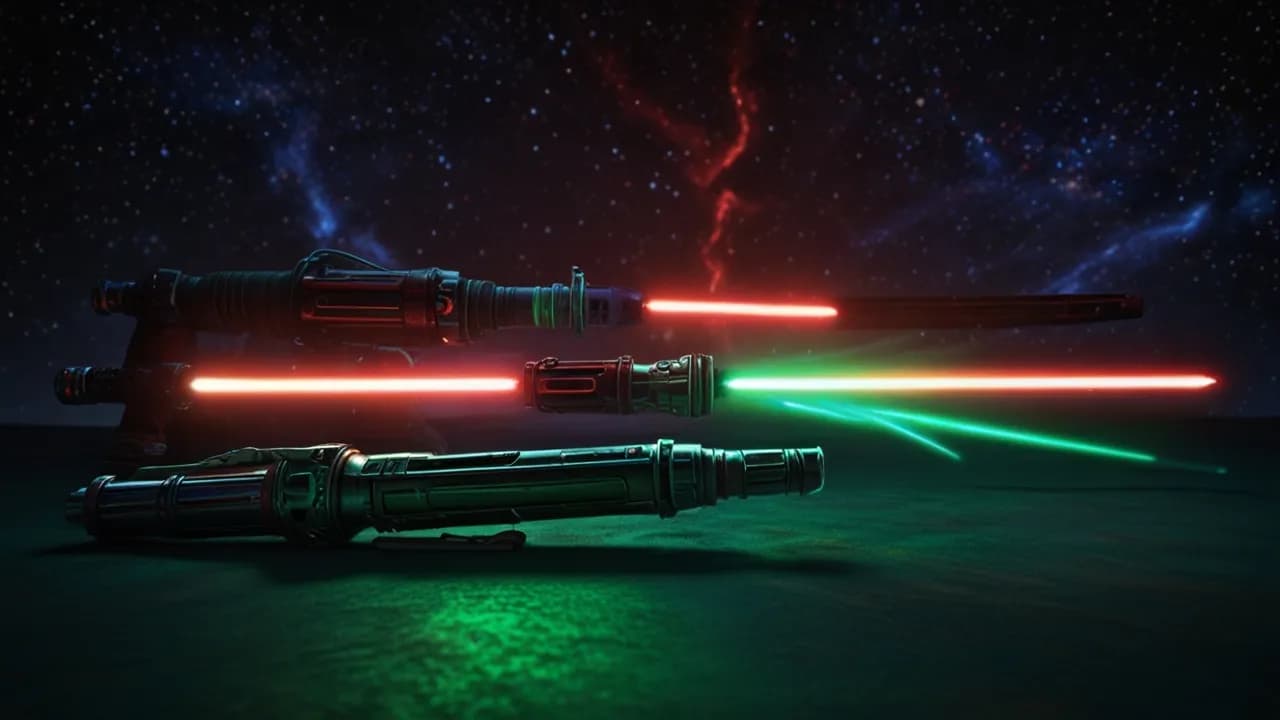 Co kolory mieczy świetlnych zdradzają o Jedi i Sithach? Analiza lore