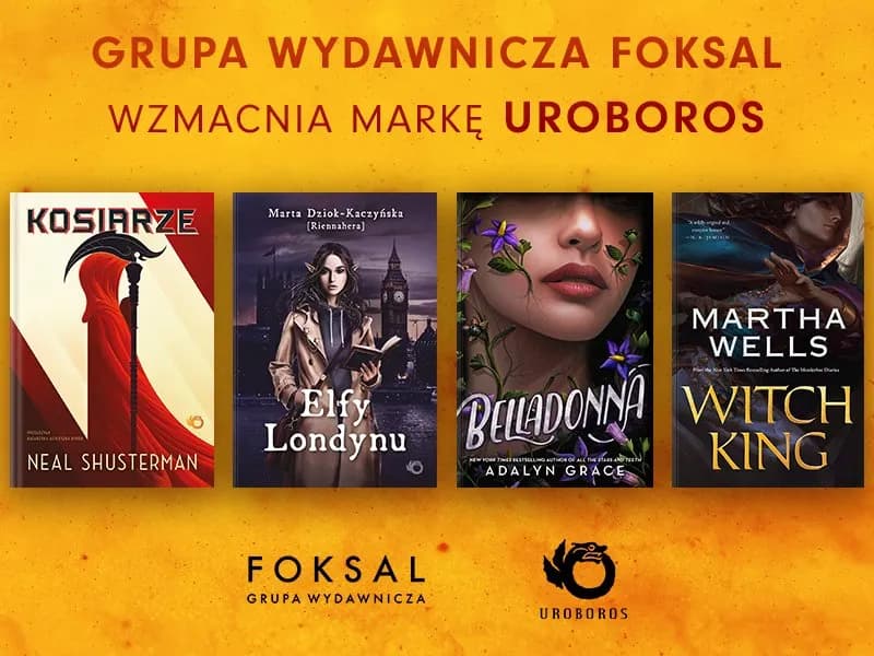 Uroboros – najlepsze wydawnictwo fantastycznonaukowe | Czytelnia.pl