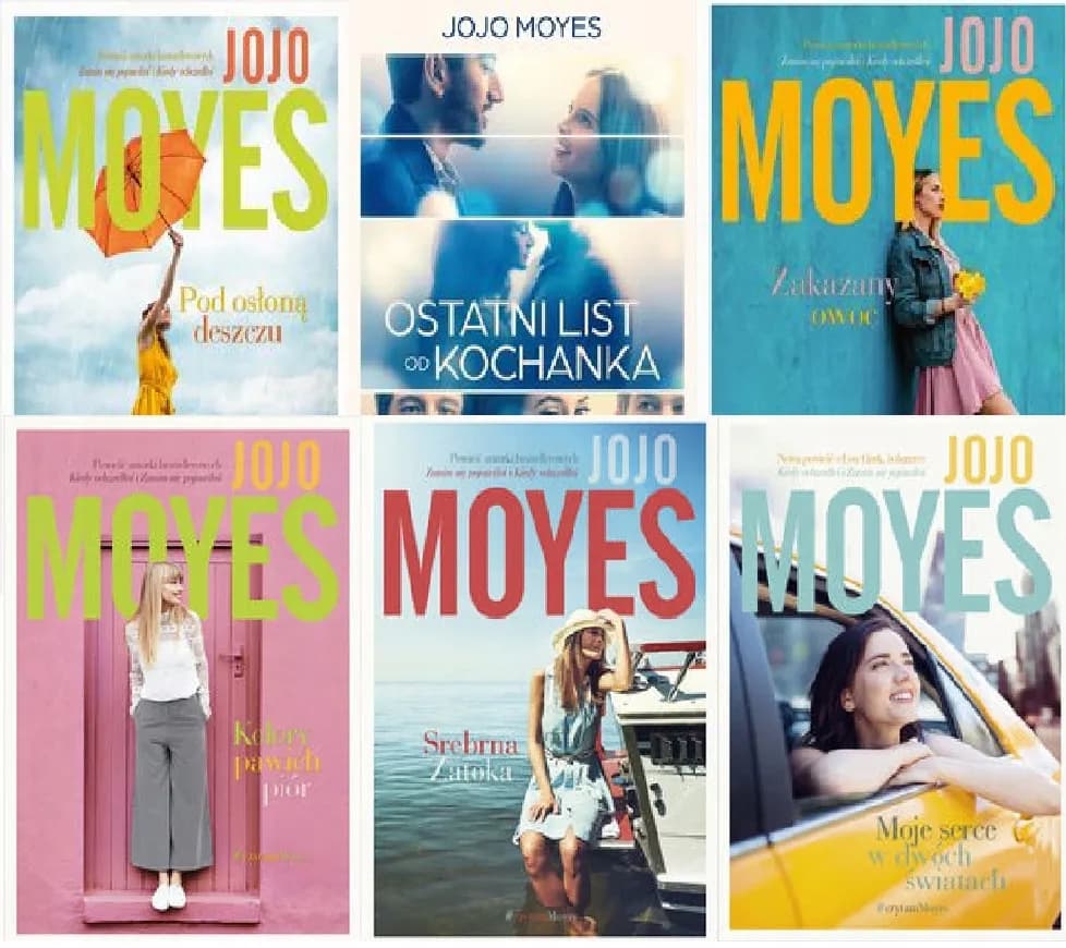 Zaczytane w nowości Jojo Moyes – wciągające romantyczne powieści autorstwa słynnej pisarki