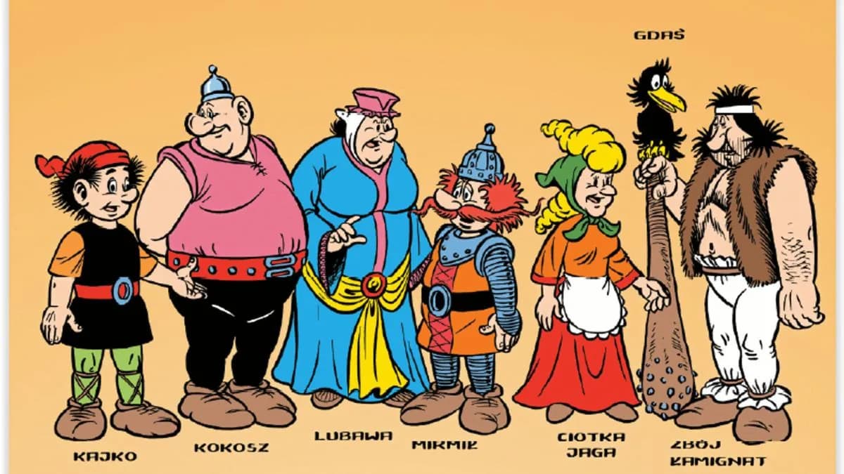 Kultowy komiks Kajko i Kokosz: wszystko co musisz wiedzieć o serii