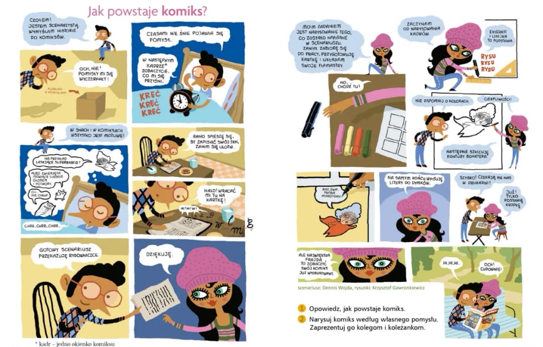 Jak powstaje komiks: krok po kroku od pomysłu do gotowego dzieła